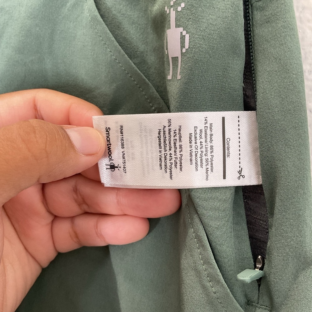 Smartwool Women's Green Merino Sport Lightweight Hiking Shorts Sz XS Activewear - Picture 3 of 9